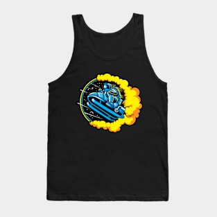 Astrojump With Snowmobile Tank Top